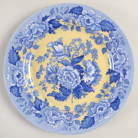 Blue Room Garden Collection (Mixed Colors) Luncheon Plate