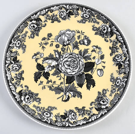 Blue Room Garden Collection (Mixed Colors) 12" Chop Plate (Round Platter)