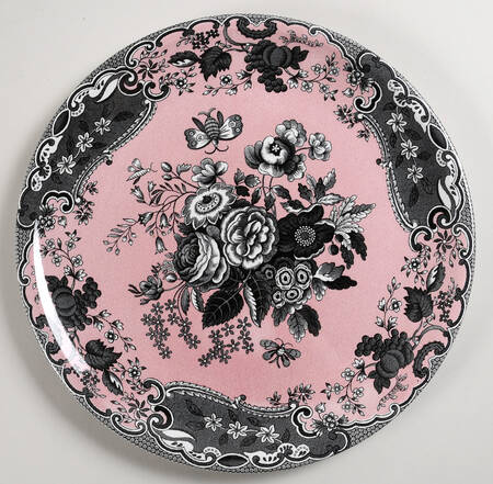 Blue Room Garden Collection (Mixed Colors) 12" Chop Plate (Round Platter)