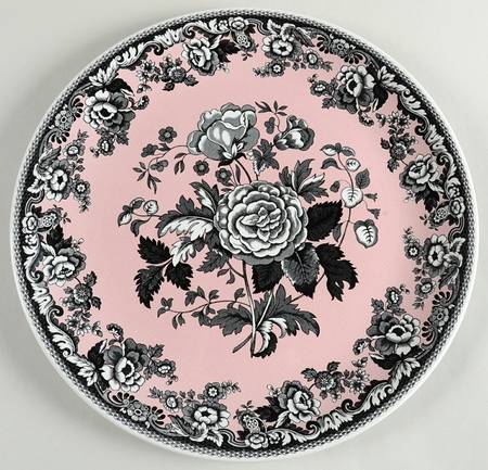 Blue Room Garden Collection (Mixed Colors) 12" Chop Plate (Round Platter)