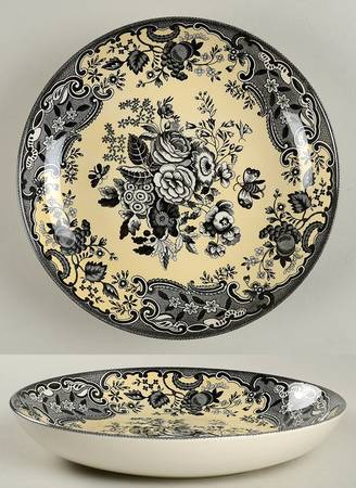 Blue Room Garden Collection (Mixed Colors) 8" Individual Pasta Bowl