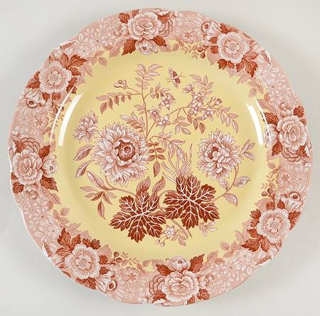 Blue Room Garden Collection (Mixed Colors) Dinner Plate