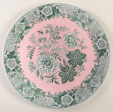 Blue Room Garden Collection (Mixed Colors) 12" Chop Plate (Round Platter)