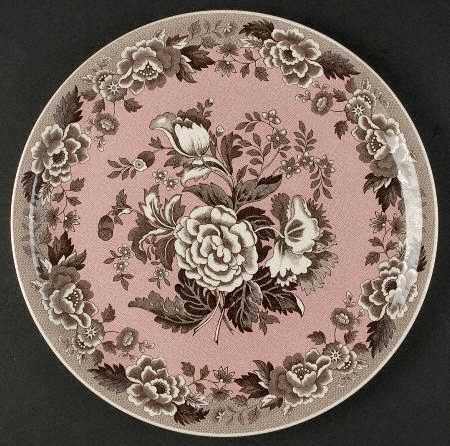 Blue Room Garden Collection (Mixed Colors) 12" Chop Plate (Round Platter)