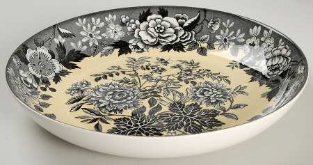 Blue Room Garden Collection (Mixed Colors) 8" Individual Pasta Bowl