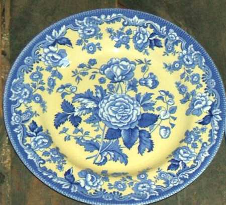 Blue Room Garden Collection (Mixed Colors) Luncheon Plate