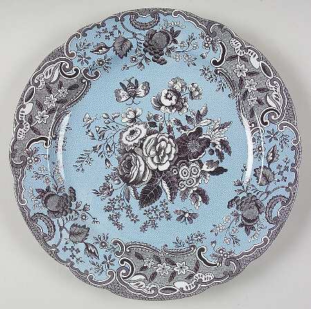 Blue Room Garden Collection (Mixed Colors) Dinner Plate