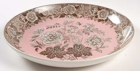 Blue Room Garden Collection (Mixed Colors) 12" Pasta Serving Bowl