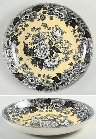 Blue Room Garden Collection (Mixed Colors) 8" Individual Pasta Bowl