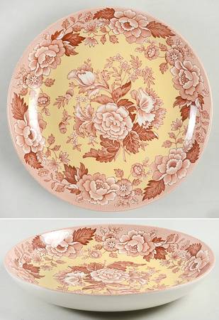 Blue Room Garden Collection (Mixed Colors) 8" Individual Pasta Bowl