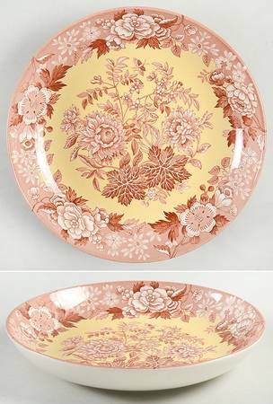 Blue Room Garden Collection (Mixed Colors) 8" Individual Pasta Bowl