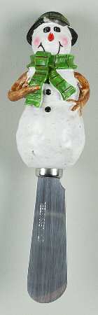 Snowmen Portraits (Hand Painted) Individual Spreader