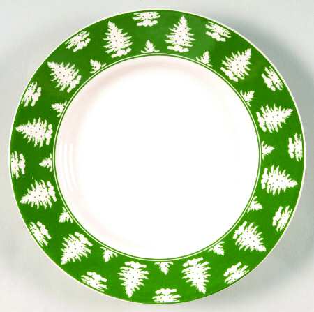 Evergreen Canape Plate by Spode
