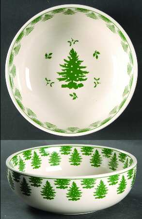 Evergreen Soup/Cereal Bowl by Spode