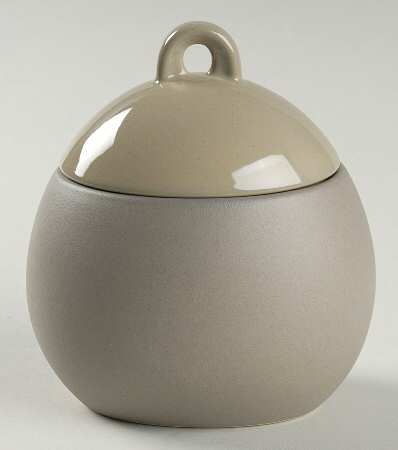 Zen Khaki Sugar Bowl & Lid