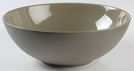Zen Khaki 10" Round Vegetable Bowl