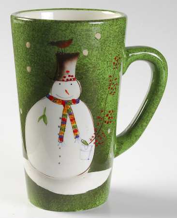 Snowmates Green Latte Mug