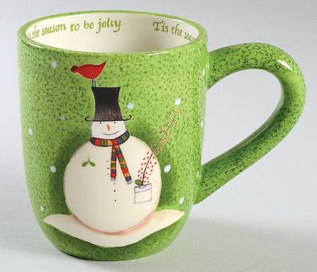 Snowmates Green Mug