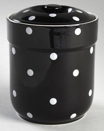 Baking Days Black 5" Storage Jar & Lid