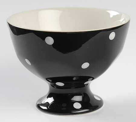 Baking Days Black Footed Dessert Bowl