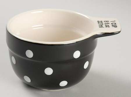 Baking Days Black 1 Cup Measuring Cup