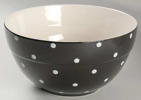 Baking Days Black 10" Mixing Bowl