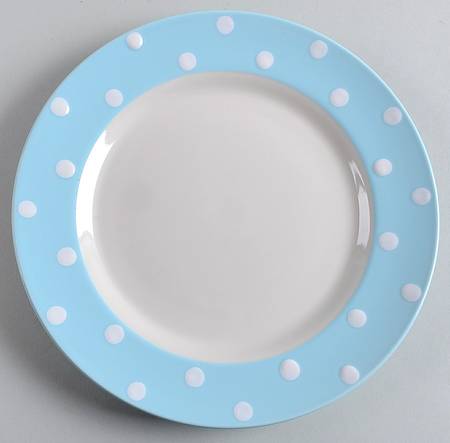 Baking Days Blue Luncheon Plate