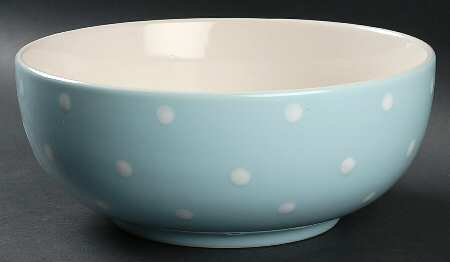 Baking Days Blue 9" Salad Serving Bowl