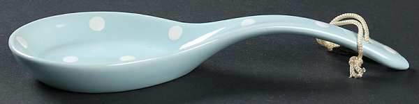 Baking Days Blue Spoon Rest/Holder (Holds 1 Spoon)