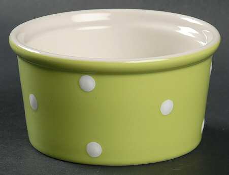Baking Days Green Ramekin
