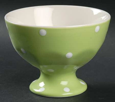 Baking Days Green Footed Dessert Bowl