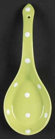 Baking Days Green Spoon Rest/Holder (Holds 1 Spoon)