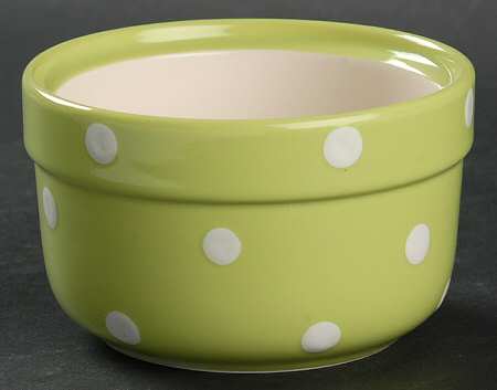 Baking Days Green Miniature Round Casserole No Lid