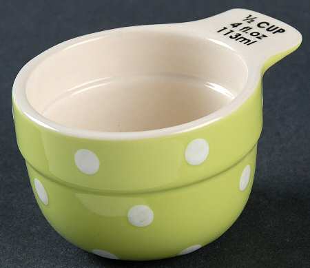 Baking Days Green 1/2 Cup Measuring Cup