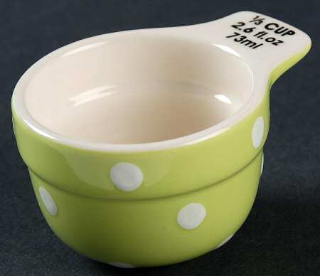 Baking Days Green 1/3 Cup Measuring Cup