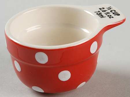 Baking Days Red 1/3 Cup Measuring Cup