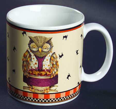 Halloween Owl Mug