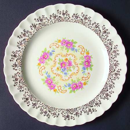 Rose Bower (Scalloped) by Sebring Pottery