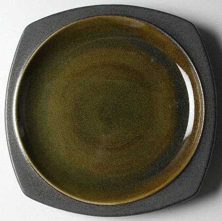 Plaza Ebony 12" Square Chop Plate