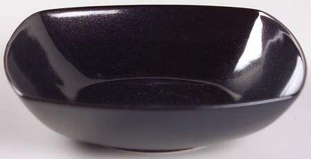 Simplicity Obsidian (Black) Square Soup Bowl