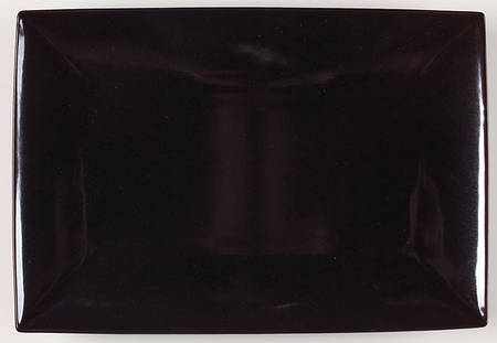 Simplicity Obsidian (Black) 15" Rectangular Serving Platter