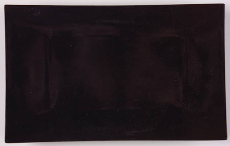 Simplicity Obsidian (Black) 11" Rectangular Serving Platter
