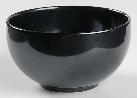 Simplicity Obsidian (Black) Coupe Cereal Bowl
