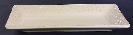 Chelsea Ivory Rectangular Tray 11"
