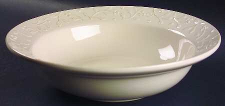 Chelsea Ivory 12" Large Salad Serving Bowl