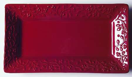 Chelsea Chianti Rectangular Tray 11"