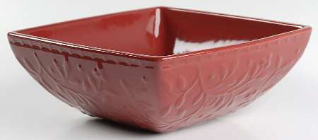 Chelsea Chianti 8" Square Vegetable Bowl