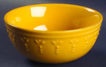 Now and Then Goldenrod 6" All Purpose Bowl