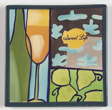 Sweet Life of Wine Coaster