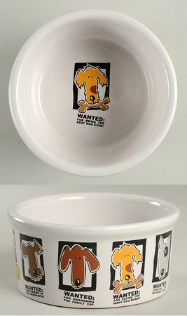 Mug Shots Pet Bowl